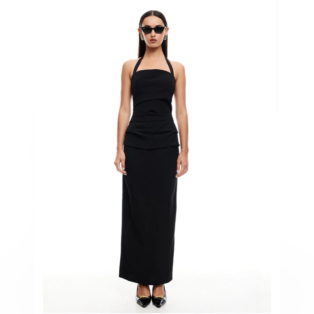 NWT! LIONESS 1999 MAXI DRESS ONYX